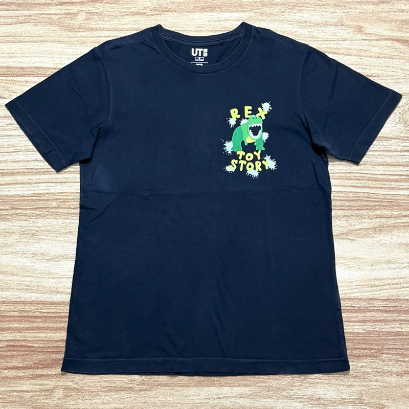 T-Shirt UNIQLO UT x Disney Pixar Rex Toy Story Black (M)