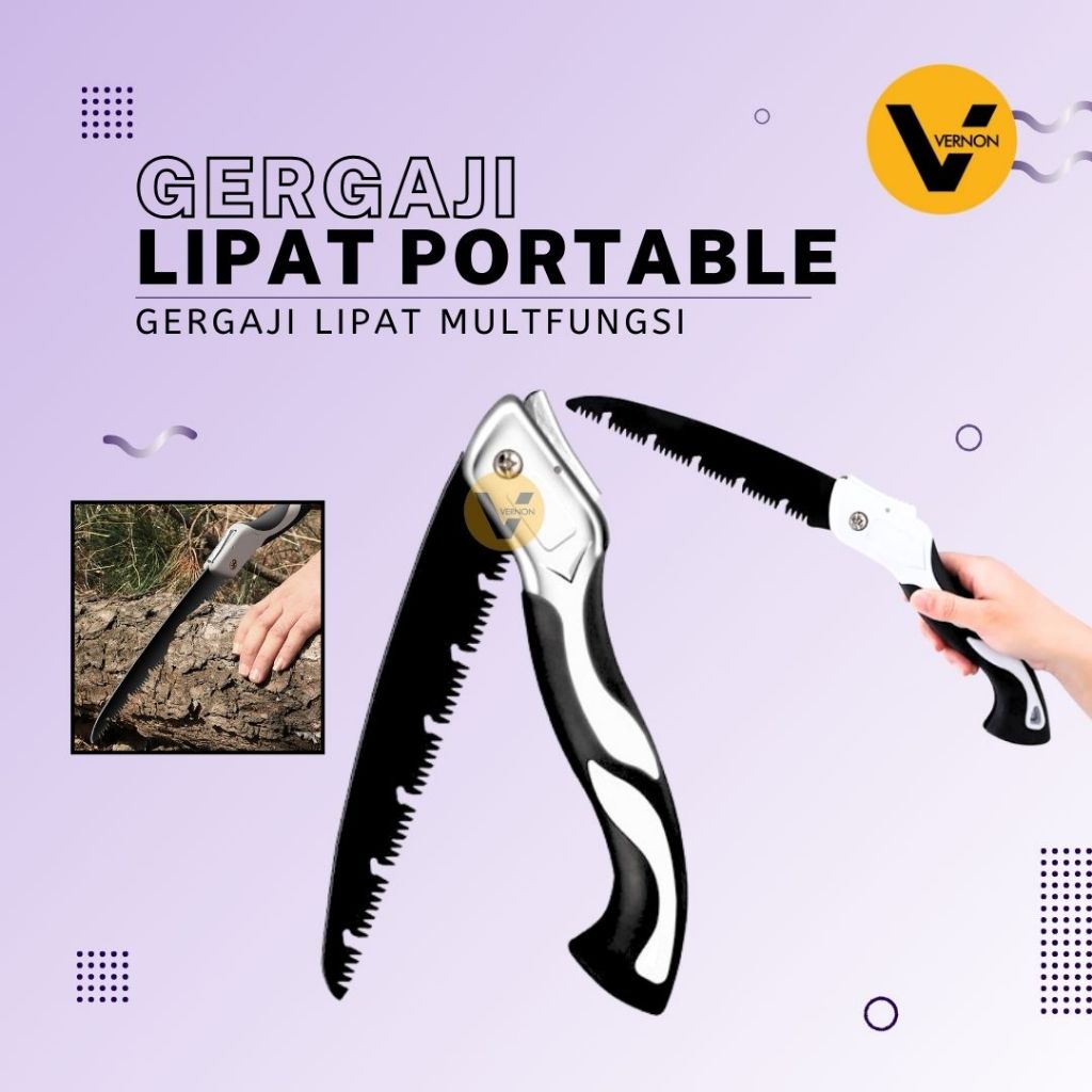 Gergaji Lipat Gergaji Lipat Super Tajam Gergaji Kayu Tajam Gergaji Lipat Portable Multifungsi