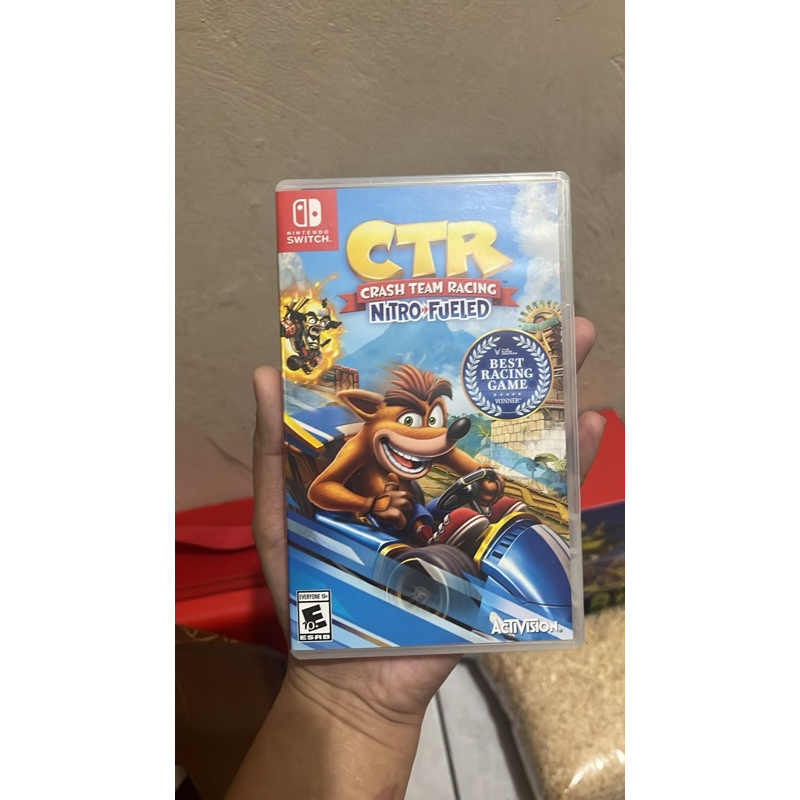 GAME NINTENDO SWITCH NITRO FUELED CTR CRASH TEAM RACING