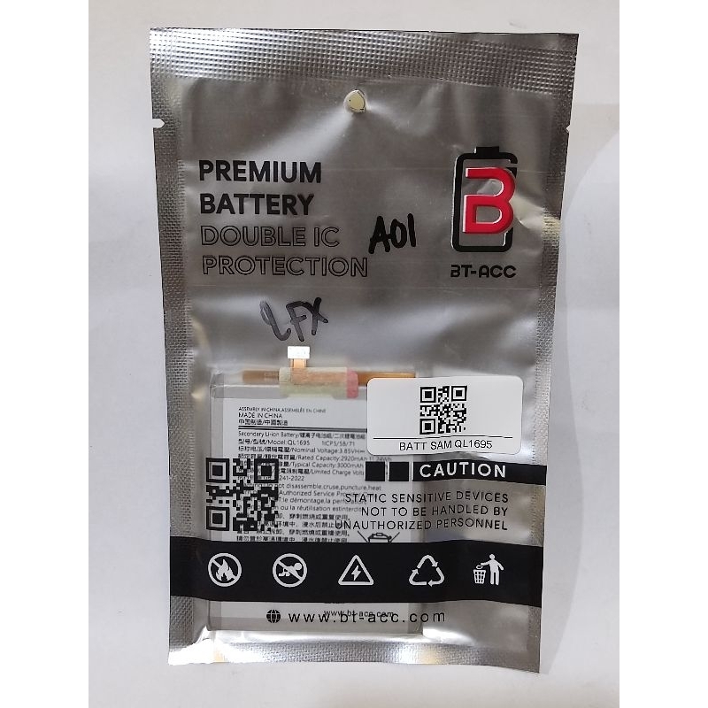 BATERAI SAMSUNG A01 DOUBLE POWER// DOUBLE IC