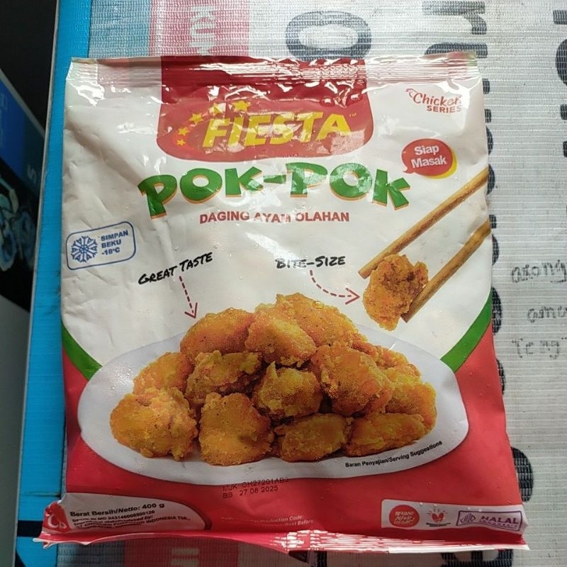 

Fiesta Daging Ayam Pok Pok 400 gr
