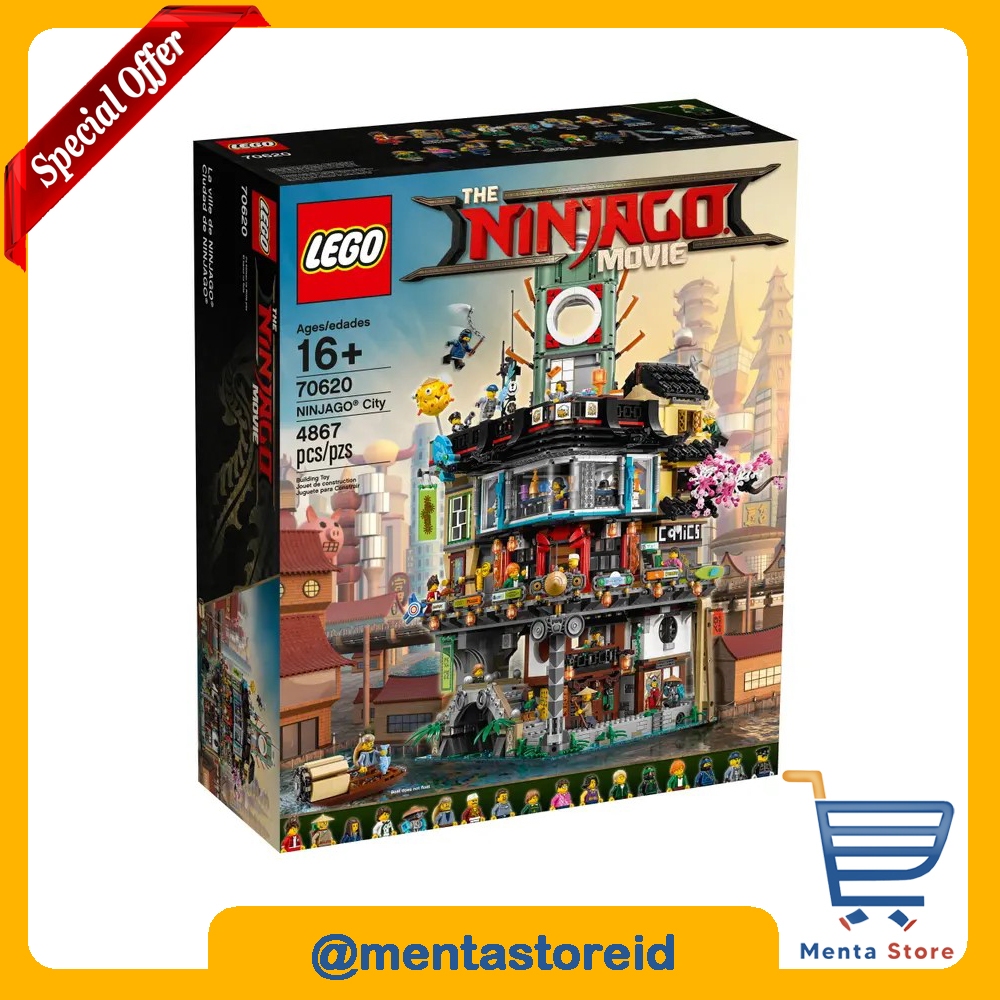 LEGO Ninjago 70620 City Role Play Modern Market House Level