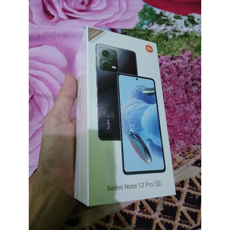 Redmi Note 12 Pro 5G 8/256 BNIB NEW SEGEL