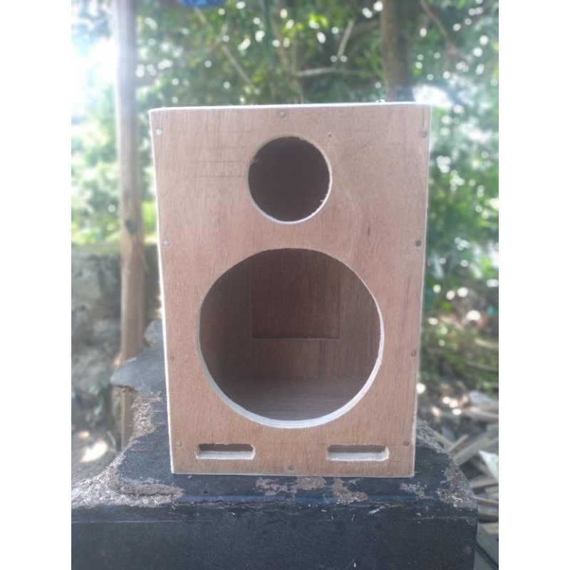 box speaker 8 inch +lubang tweeter mentahan