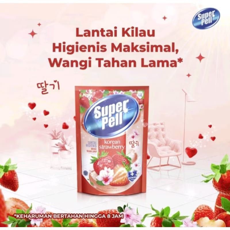 Super pell Korean strawberry 100ml