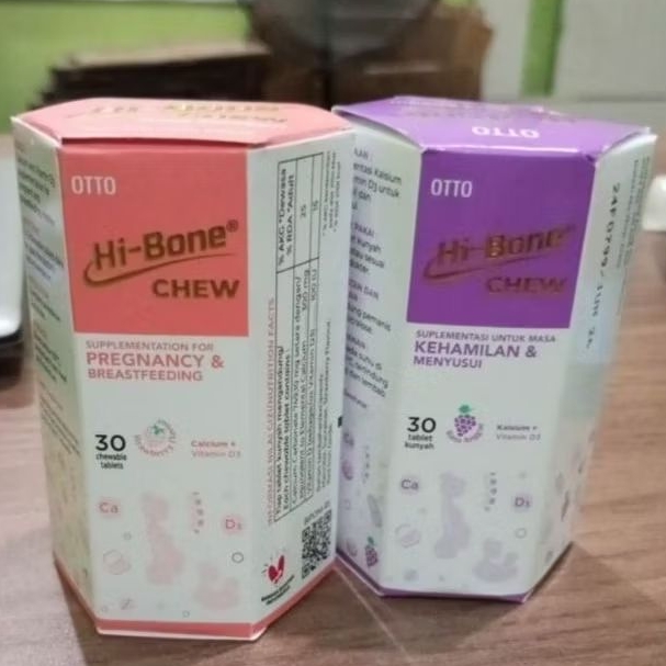 HI-BONE ACTIVE CHEW / HI BONE ACTIVE / HIBONE ACTIVE BOX 30 TABLET
