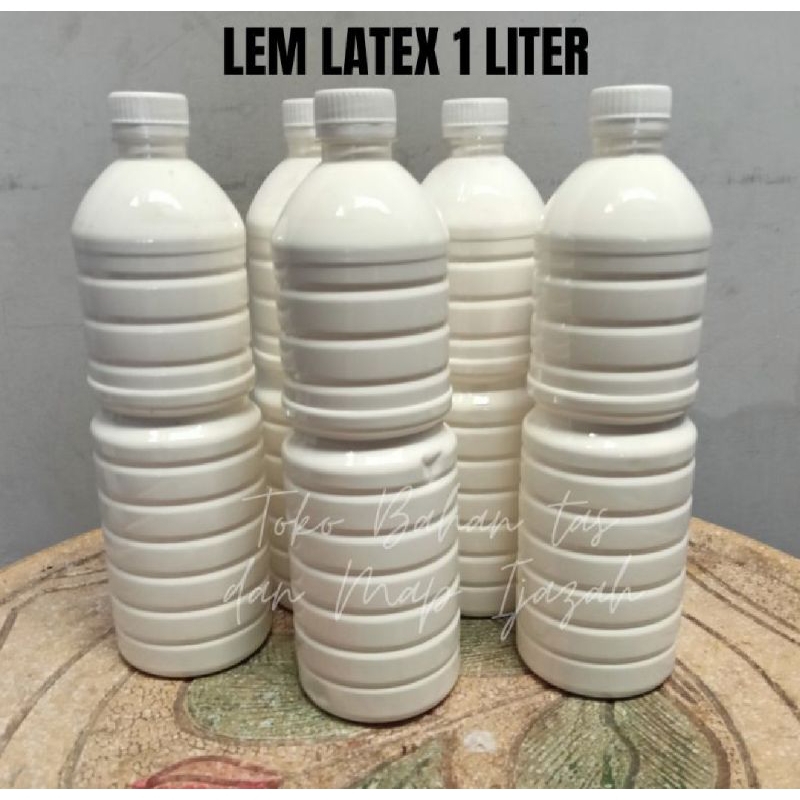 

Lem getah karet/Latex mentah asli isi 1Liter, gegunaan serbaguna
