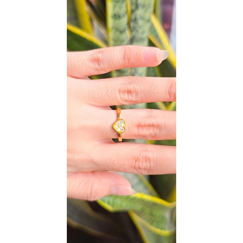 cincin Love Mata Emas 99