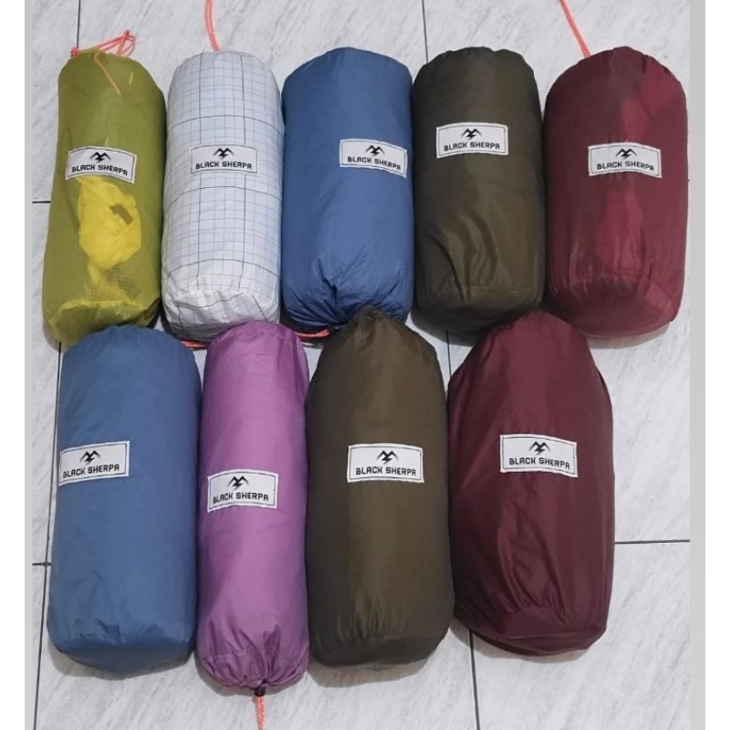 Tarp Tent Moska Pro 1P Blacksherpa Tenda ultralight