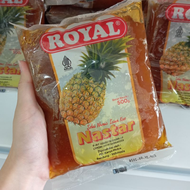 

Royal Nastar Nanas Pinneapple 500g Isian Selai Filling Topping Roti Bolu Kue Kering Lebaran Natal Imlek