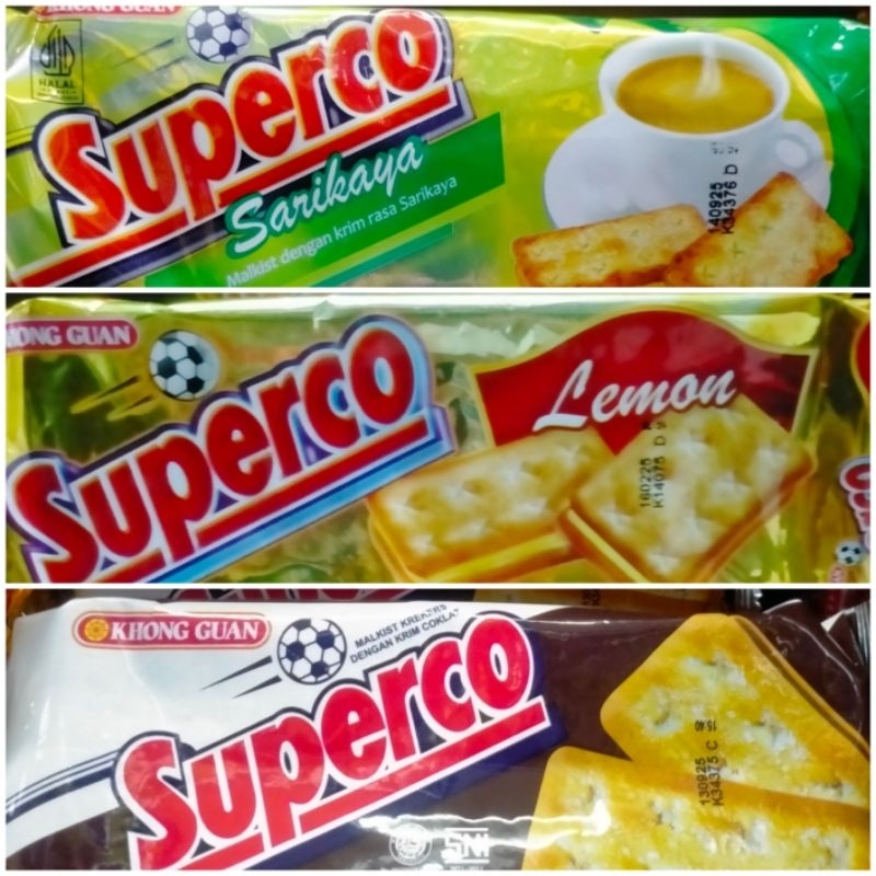 

Khong Guan Superco Lemon Srikaya Coklat 138gr