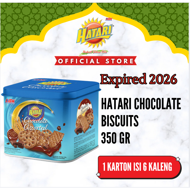 

Hatari Chocolate Assorted 350 gr ( 6 Pcs ) - Karton