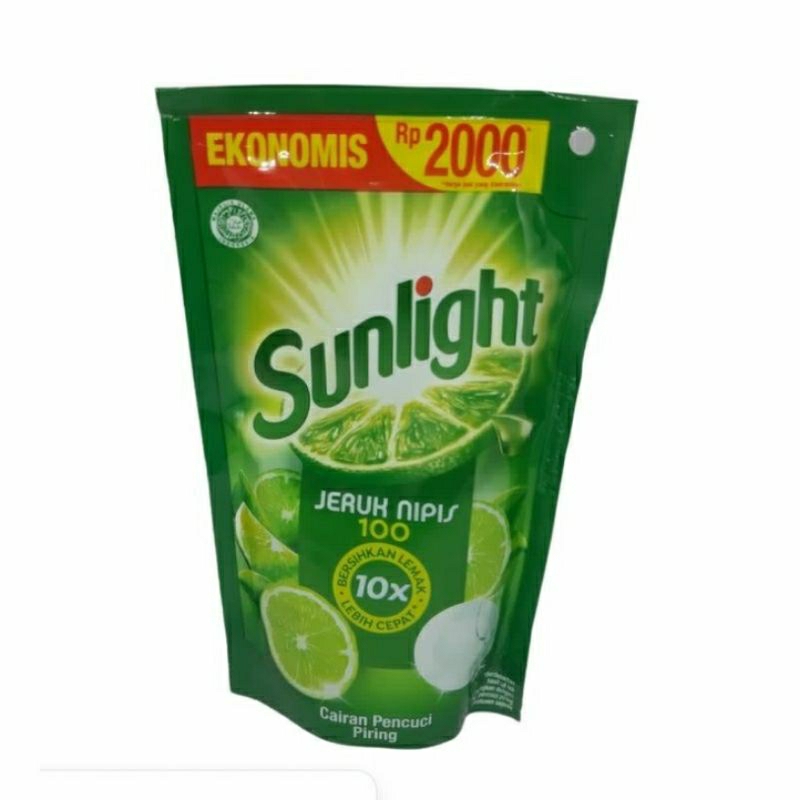 SUNLIGHT 90ml/ Sunlight sabun pencuci piring 90ml/Sunlight sabun cuci piring jeruk nipis 90ml