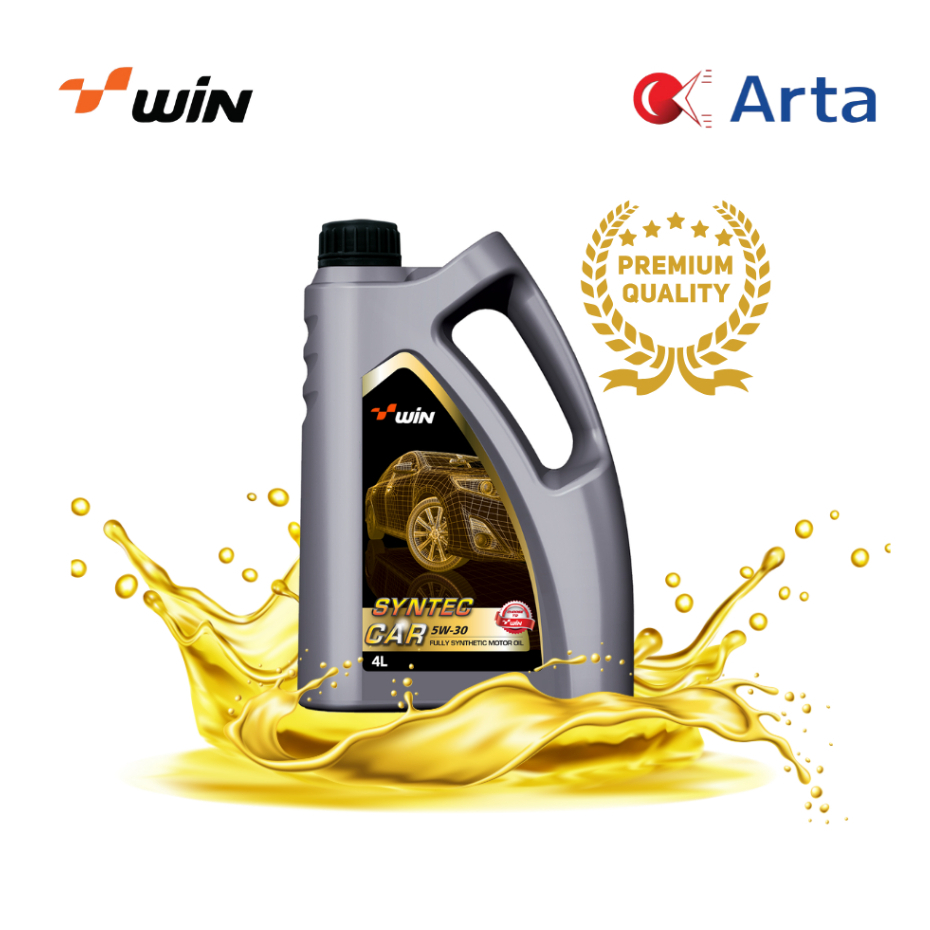 Oli Mobil Bensin Premium WIN Syntec Car SAE 5W30 API SN