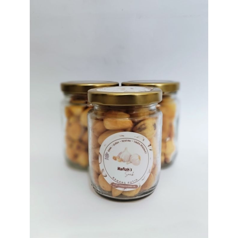 

Kripik Bawang Putih Hafizh's [250ml] botol kaca