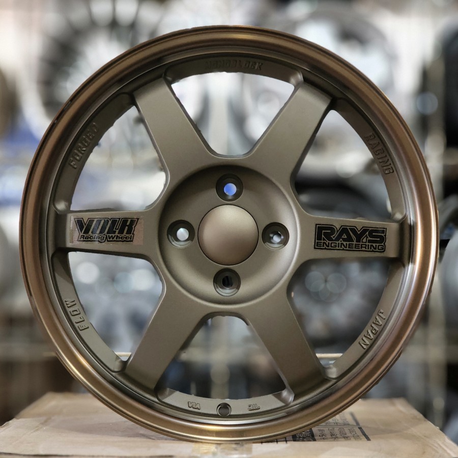 Velg Mobil Raysclub TE37 R16 Lebar 7 ET 40 4x100 Flow Forming