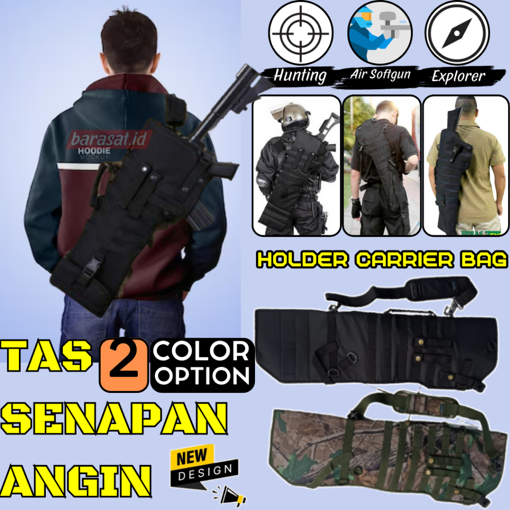 Tas PCP Benjamin Marauder Multipump Kantong Sarung Sanapan Angin Airsotgan Untuk Semua Jenis dan Mer