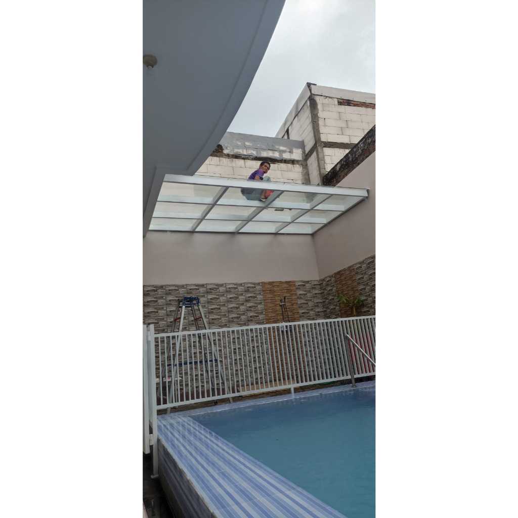 kanopi kaca/kanopi bahan kaca tempered/genteng kaca kekinian