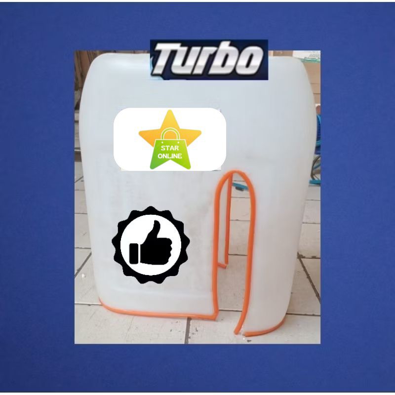 Cover Turbo putih pompa air ga125fak pb125ea pb-s125ea ga126jak 128 gp129 ps130bit gp133 pw133ea ps1