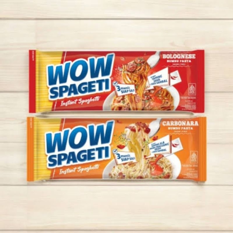 

Wow Spaghetti 84gr ( paket 3pcs )