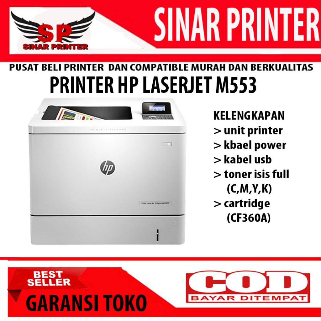 Printer Hp Color Laserjet Enterprise M553n