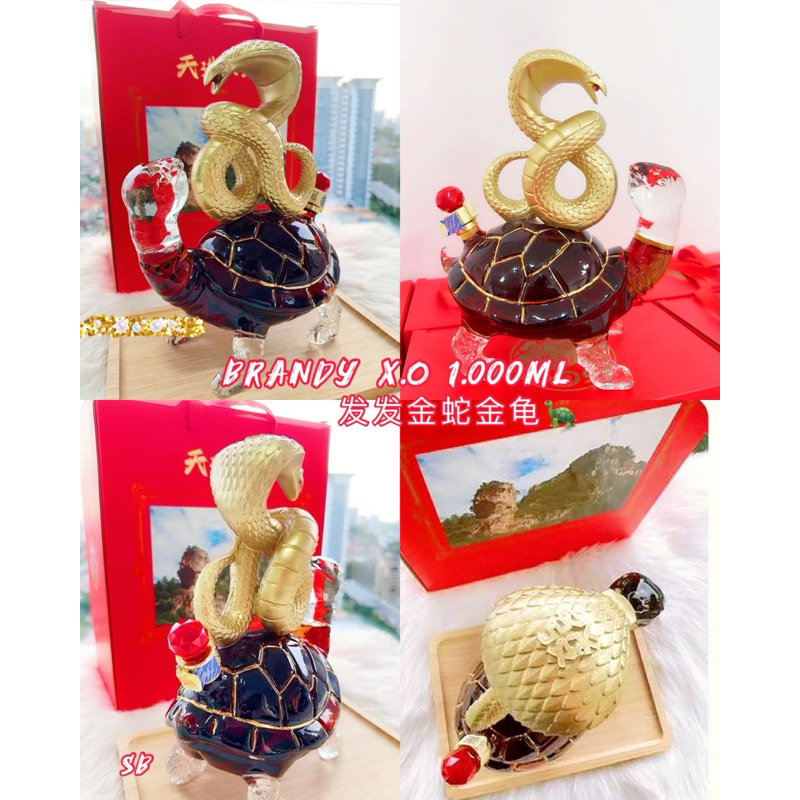 

READY STOK CNY Hampers Imlek X.O bently 2025 spesia edition kura kura ular emas