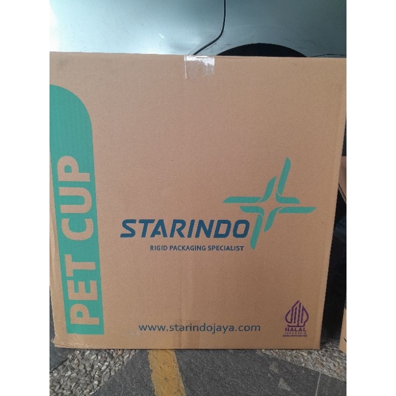 CUP PET UKURAN 12, 16 MERK STARINDO
