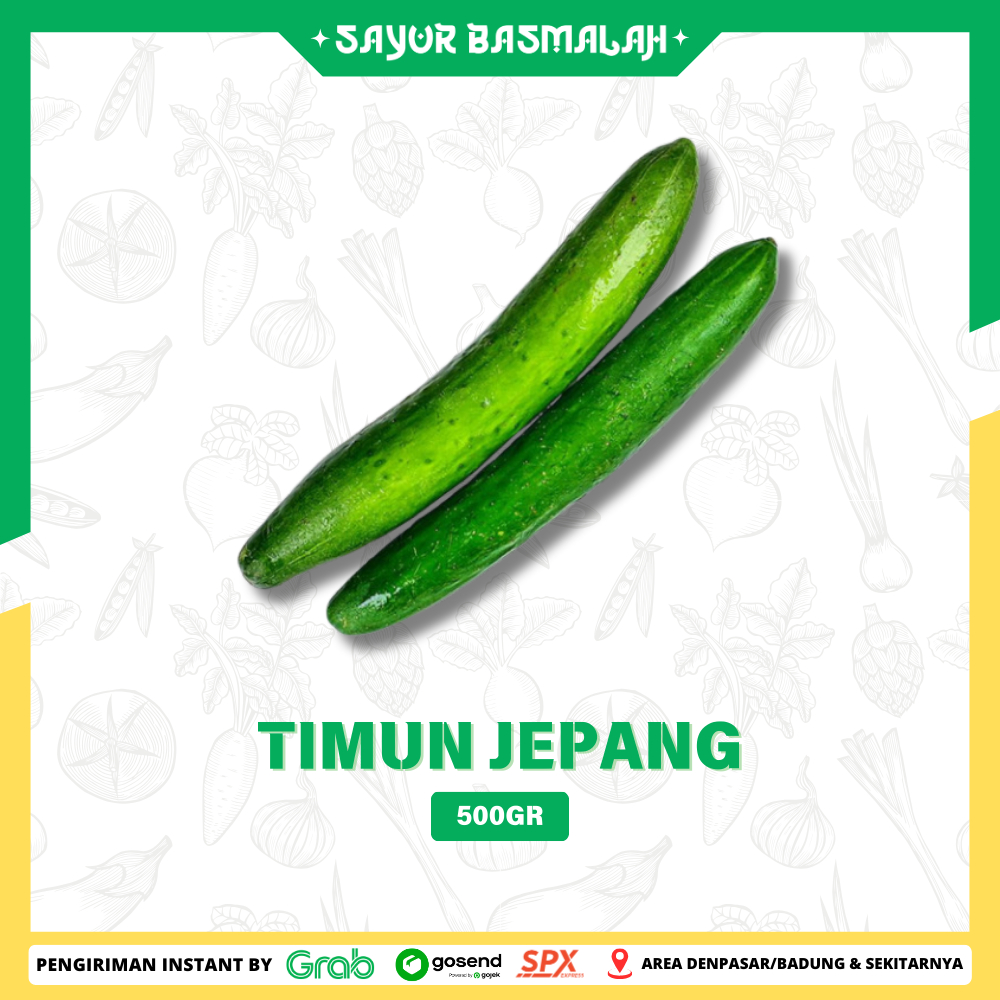 

Timun Jepang 500gr - Sayur Basmalah