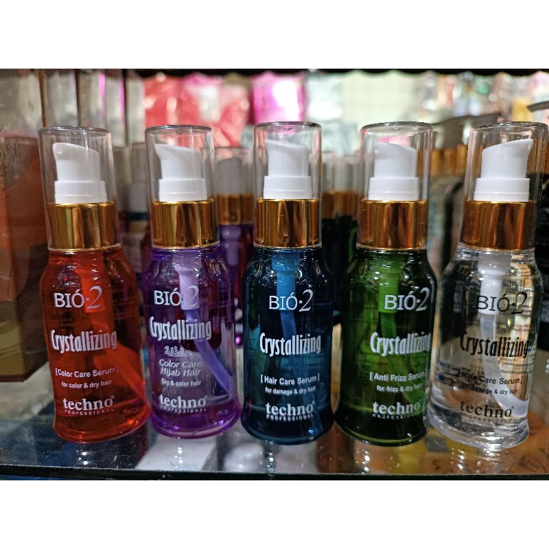BIO-2 Techno profesional hair care serum/Bio2 serum rambut/vitamin rambut.