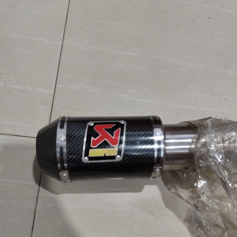 Knalpot racing vixion old stanless