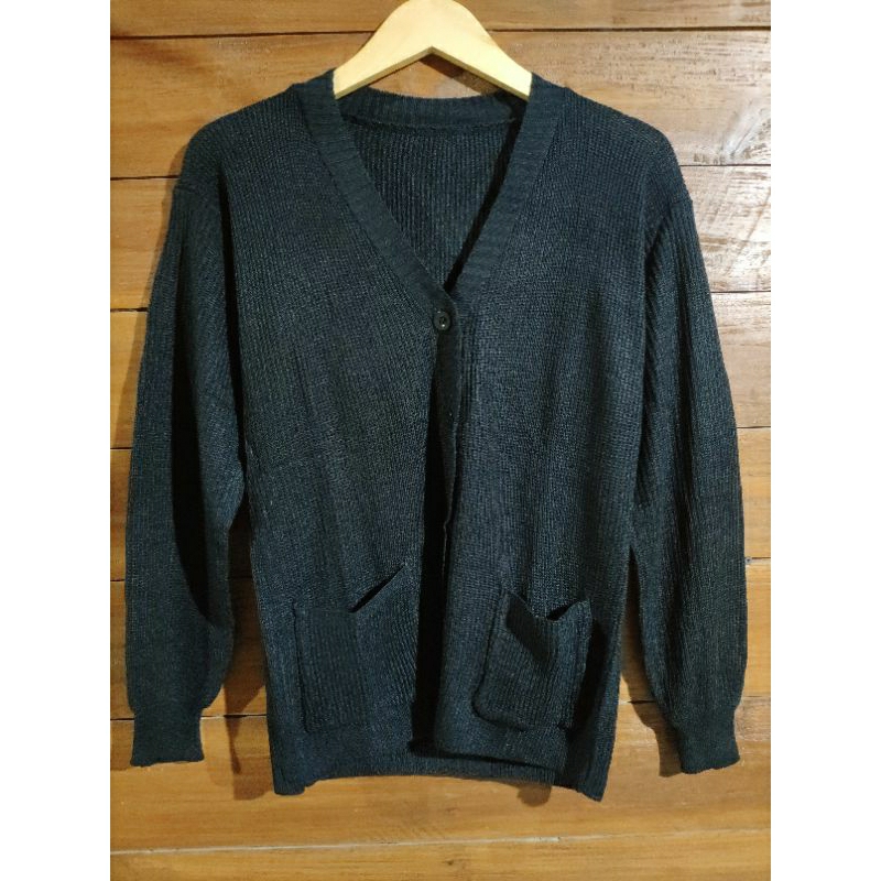 Cardigan Rajut Polos Wanita Polos Outer Wanita Cardigan Polos