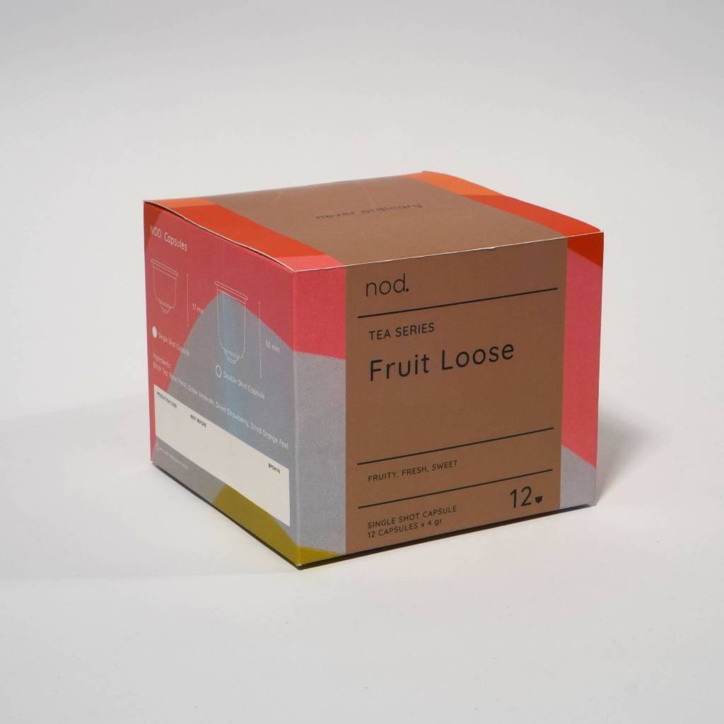 

NOD. Capsules - Tea - Fruit Loose