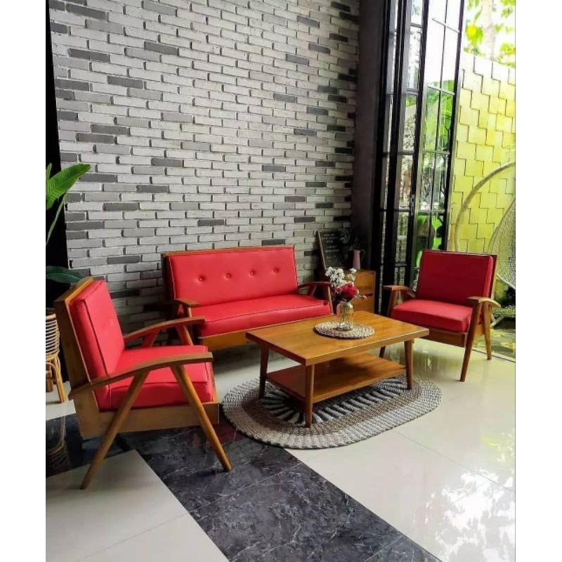 kursi tamu jengki kursi tamu retro set kursi tamu jengki