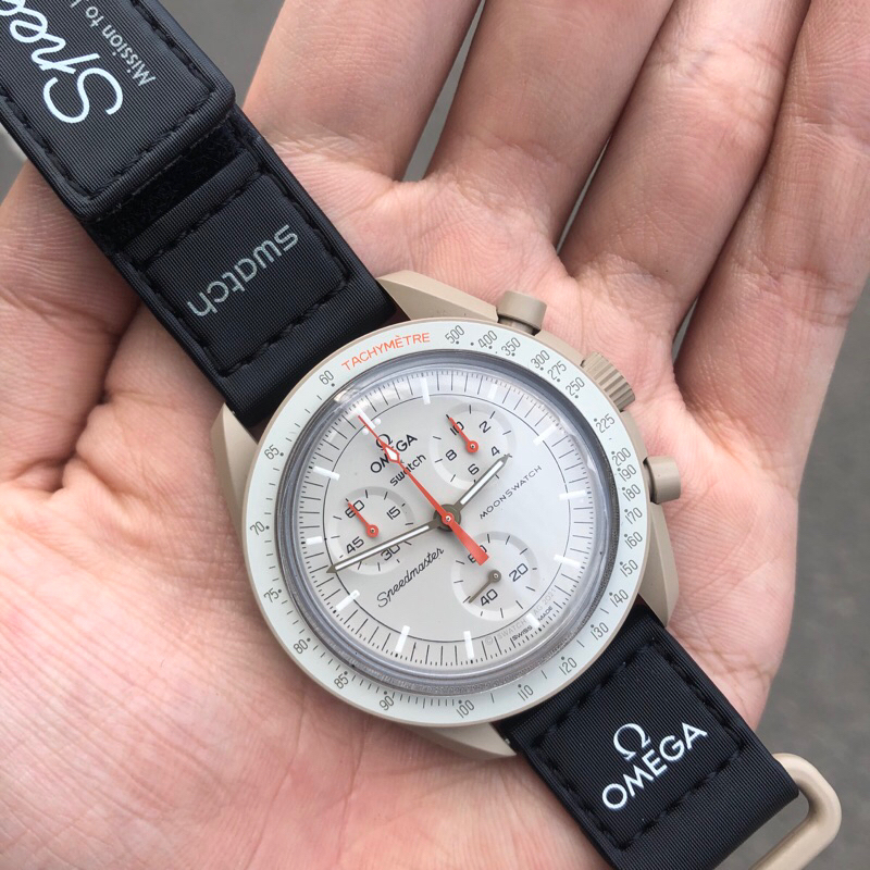 omega swatch jupiter fullset komplit