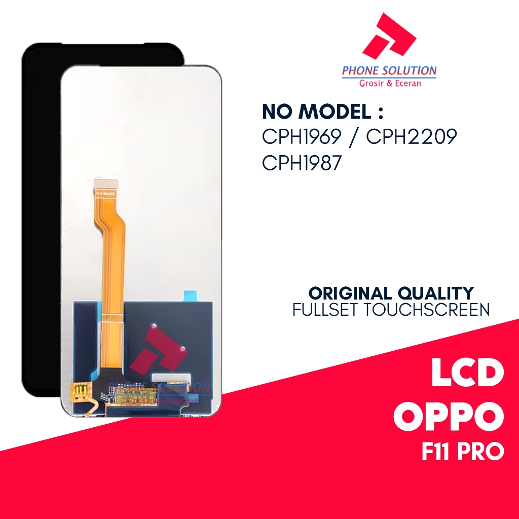 LCD Oppo F11 Pro - Fullset Touchscreen 100% ORIGINAL  - Garansi 1 Bulan