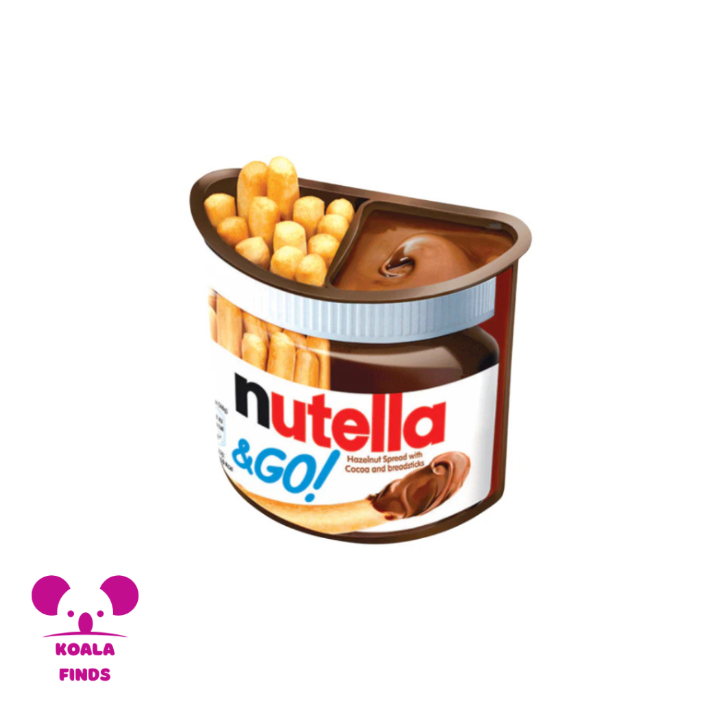 

Nutella Ferrero Hazelnut Spread With Cocoa + Breadsticks | 48g