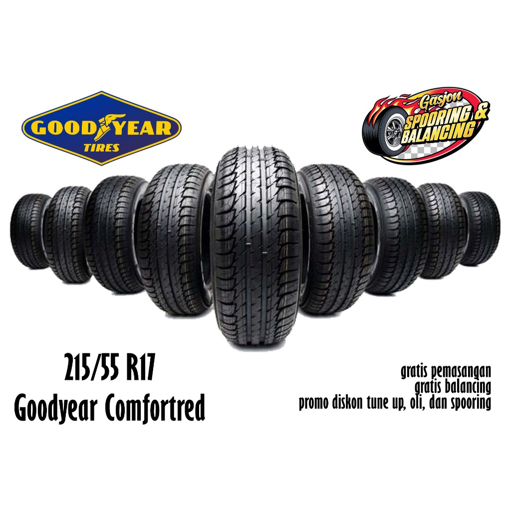 215 55 r17 Goodyear Comfortred