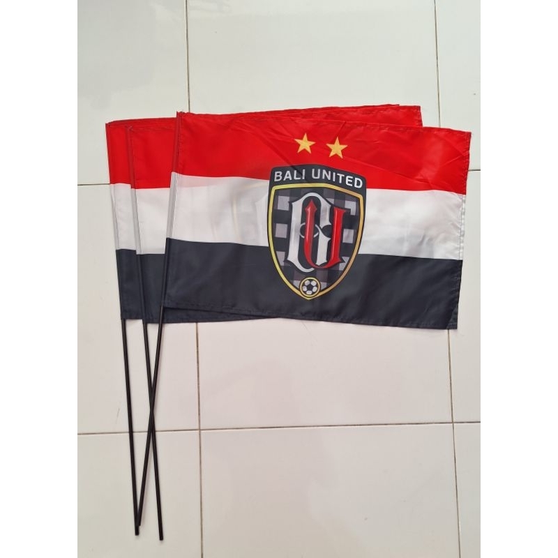 Bendera Full print + Stik Bali united