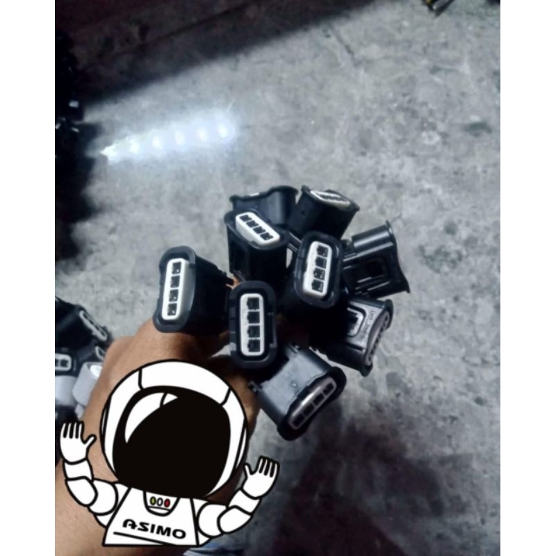 soket coil pin 4 original Toyota agya calya avanza rush soluna great corolla Raize veloz altis yaris