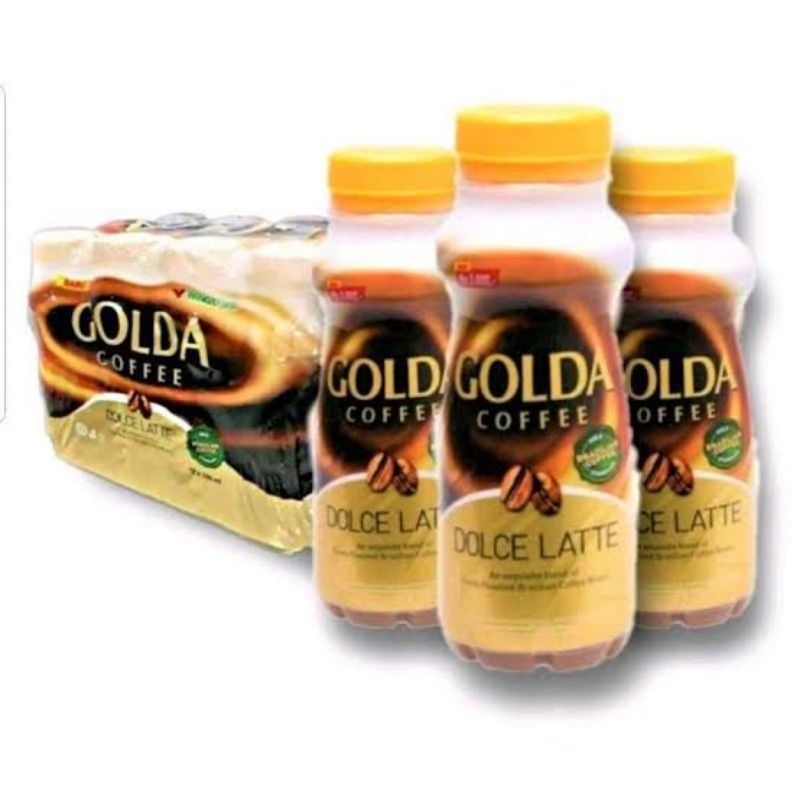 

Golda Coffee Dolce Latte Minuman Kopi [200 mL/ Botol/ 12 pcs/ Karton]