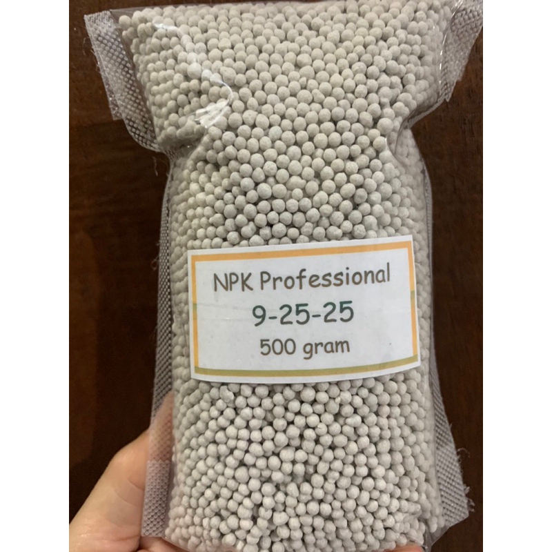 Pupuk 500 gram NPK MUTIARA PROFESSIONAL 9-25-25 (Repack)