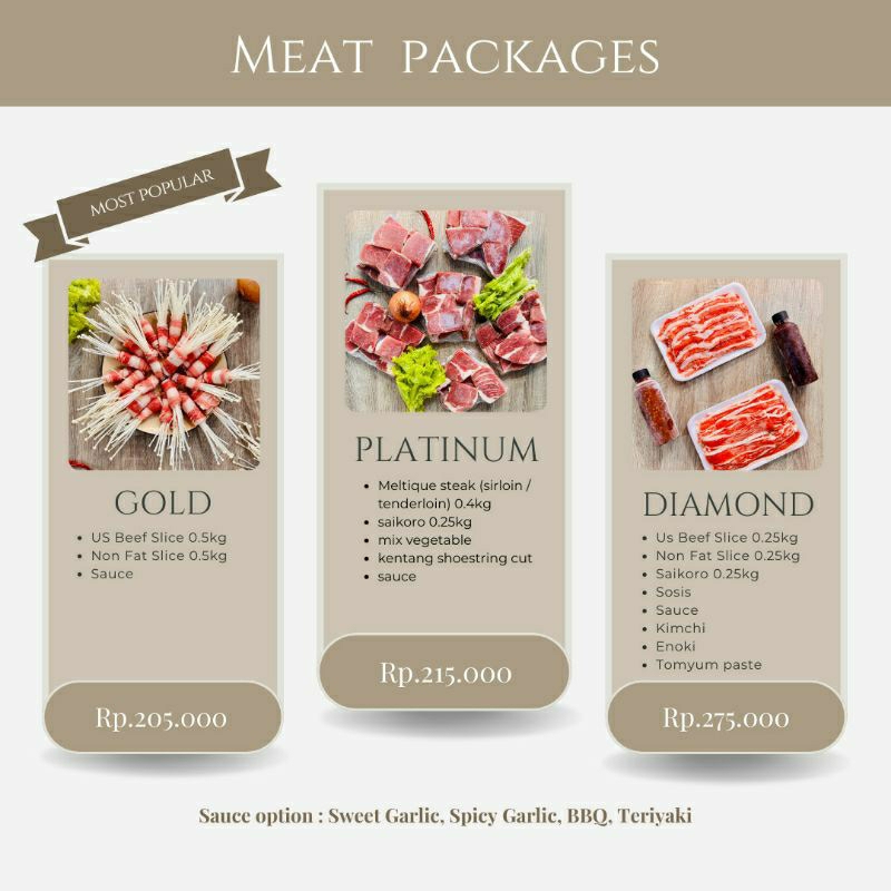 

paket daging PLATINUM