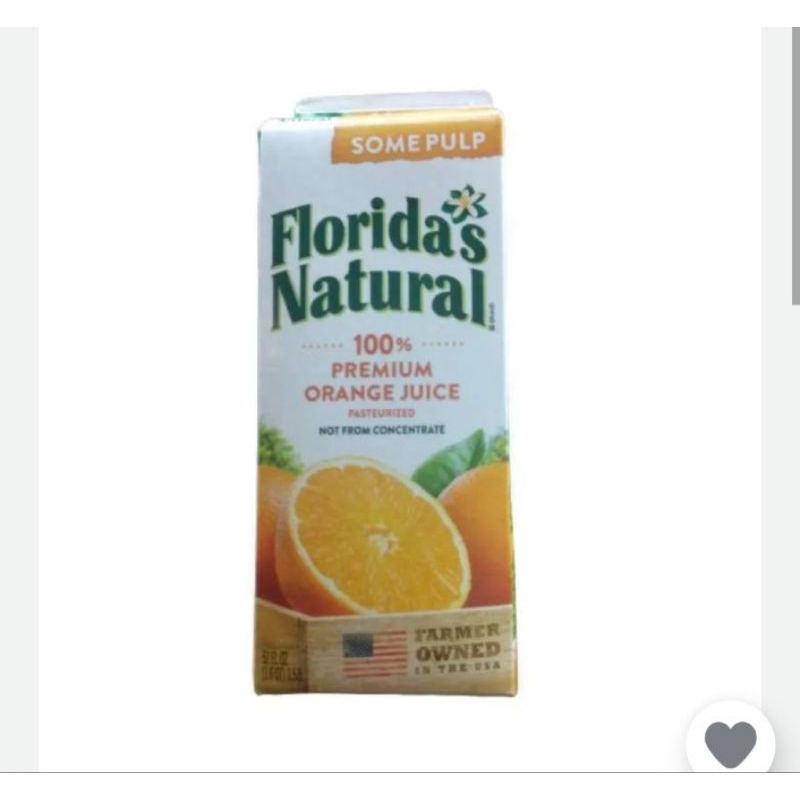 

florida's natural juice home squeezed some pulp 1.5ml lt