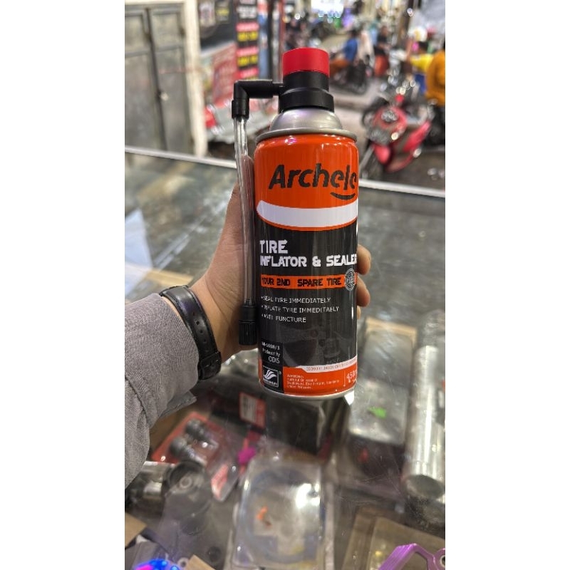 Archele Tambal Ban Tubles Cairan Anti Bocor Ban Tubles Cairan Perbaikan Ban Tubles
