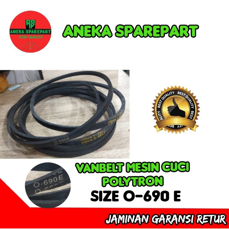 vanbelt mesin cuci polytron vanbelt O-690 E/O690E
