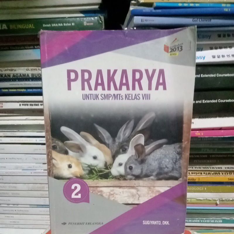 buku prakarya kelas 8 penerbit Erlangga