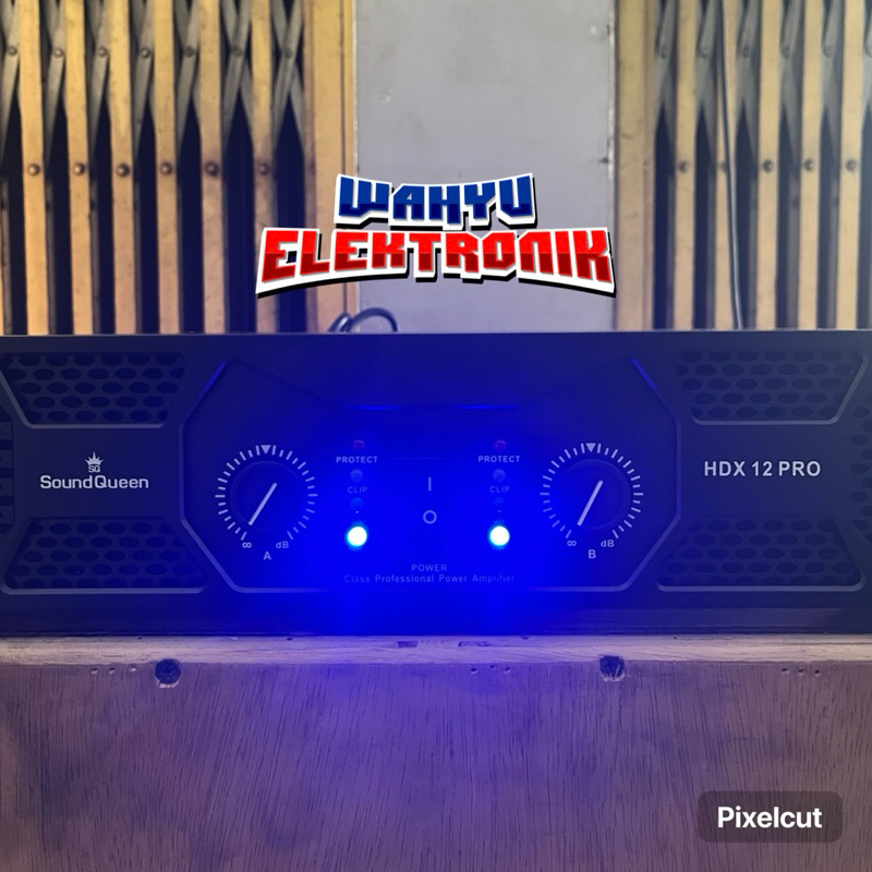 Power HDX12pro Soundqueen Power Amplifier HDX12pro Spundqueen