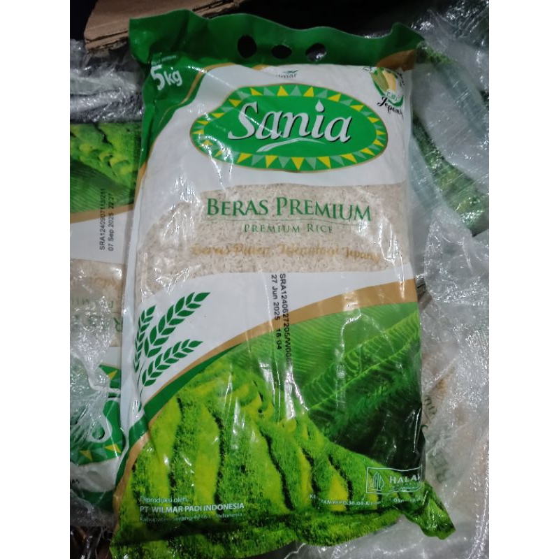 Beras Sania 5kg / Sania beras 5kg