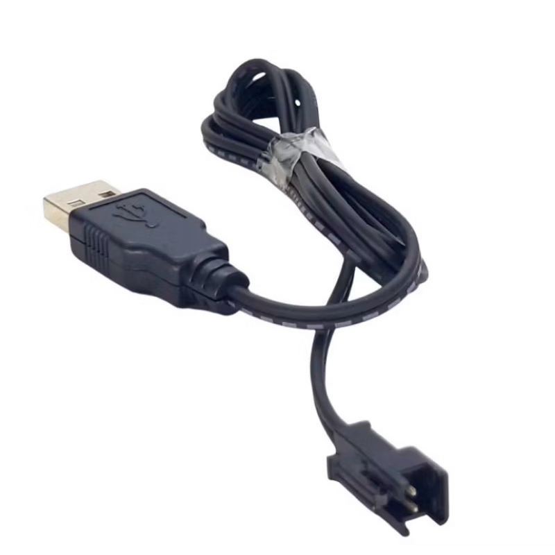Kabel USB soket hitam kabel battrey chas battrey rc mobil remot kontrol 3.6 volt