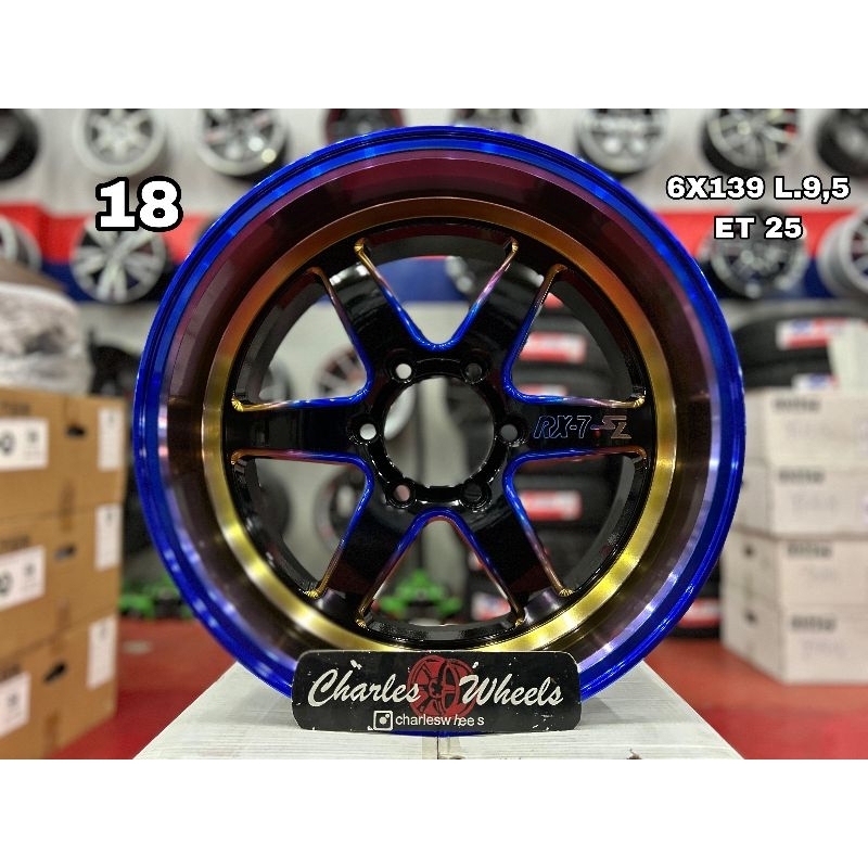 VELG TE37 SAMLONG RX7 SL RING 18